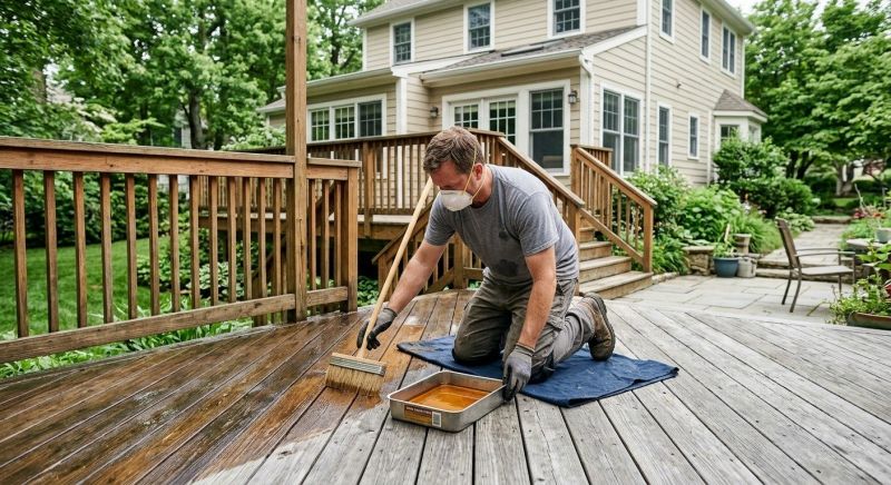 Deck Sealing in Kitsap County, WA