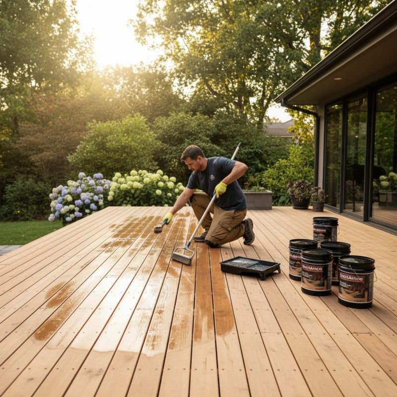 Deck Sealing in Bellevue, WA