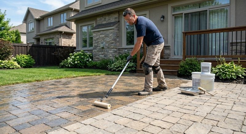 Porch Concrete Sealing in Puyallup, WA